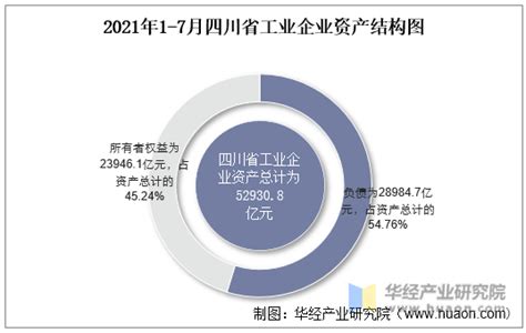 2021年7月四川省工业企业单位数量、资产结构及利润统计分析华经情报网华经产业研究院