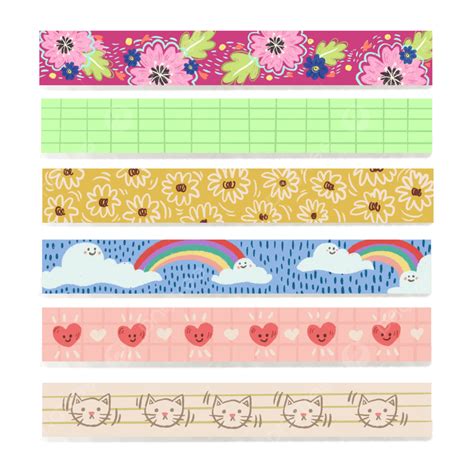 Cute Washi Tape Png Image Cute Washi Tape Scrapbook Washitape Sticker