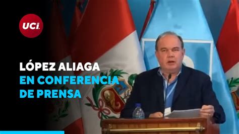 🔴 Rafael López Aliaga En Conferencia De Prensa Youtube