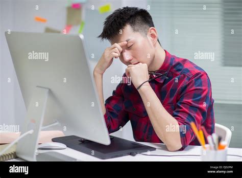 Chinese Young Tired Hi Res Stock Photography And Images Alamy