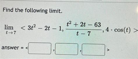 Solved Let R T 2t4 3 E−3t −5sin −t Find R′ T R′ T