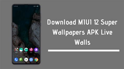 How To Install MIUI 12 Super Wallpapers On Any Android YouTube