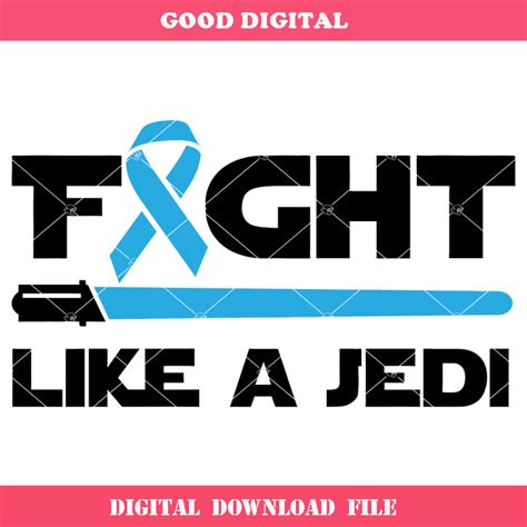 Breast Cancer Svg Star Wars Cancer Svg Jedi Svg Inspire Uplift