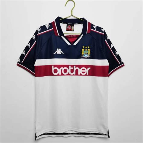 Manchester City Away Shirt Premier Retros