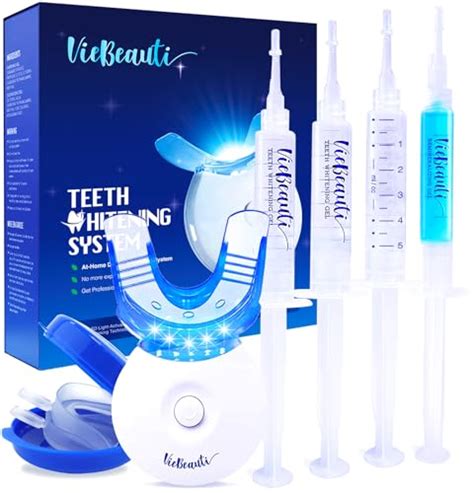 Viebeauti Teeth Whitening Kit X Led Light Tooth Whitener With