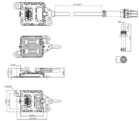 Nox Sensor For Iveco Oe No Dinex