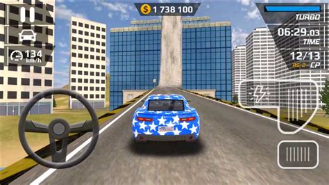 Smash Car Hit 3d American Car Driving Impossible City Stunts Car