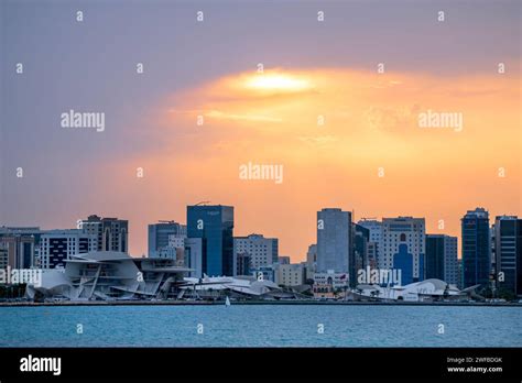 Doha Qatar January 29 2024 Qatar National Museum Doha View From