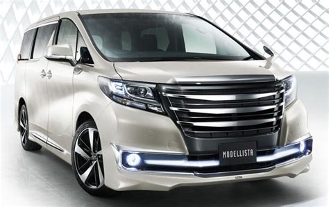 2016 Toyota Alphard Vellfire Get Modellista Body Kits Paultan Org