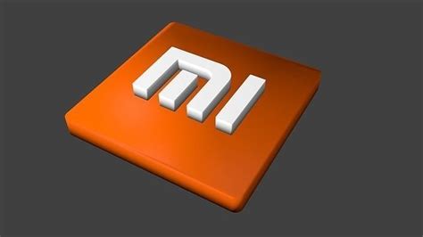 Xiaomi logo 3D model | CGTrader