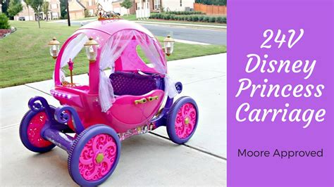 24v Disney Princess Carriage Assembly And First Impressions Youtube