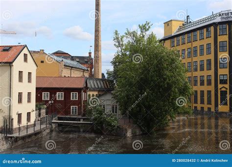 City of Norrköping Östergötland Province Sweden Stock Photo Image