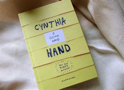 Sure Resenha O Ltimo Adeus De Cynthia Hand Sure We Have A Blog