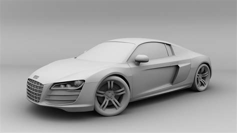 D Modeling Audi R Gt