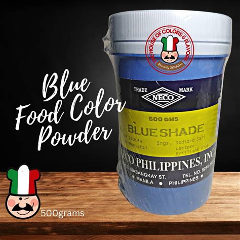 Blue Shade Food Color Powder Lazada Ph