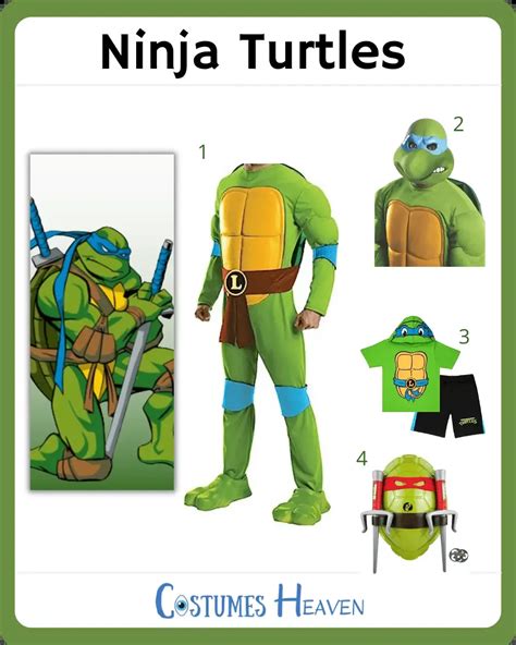 Ninja Turtles Costume For Cosplay & Halloween 2024