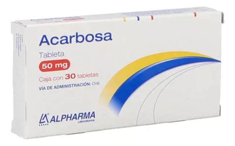 Acarbosa Mg Caja Con Tabletas Mercadolibre