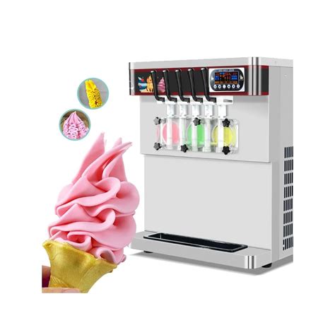 Kolice Commercial Mixed Flavors Soft Ice Cream Ubuy India