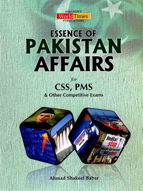 Jahangir Essence Of Pakistan Affairs Book For Css Pms By Ahmad Shakeel