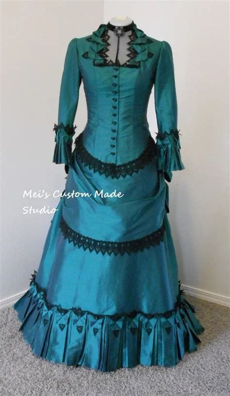 Custom Made 18th Century French Noble Style Vintage Bustle Victorian