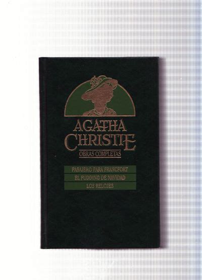 Obras Completas De Agatha Christie Numero 09 Pasajero Para Francfort