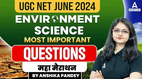 UGC NET EVS Marathon 2024 UGC NET Paper 2 EVS Most Important