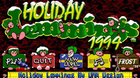 Holiday Lemmings Amiga Gameplay Youtube