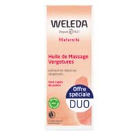 Huile De Massage Vergeture Weleda Le Lot De Flacons De Ml Prix