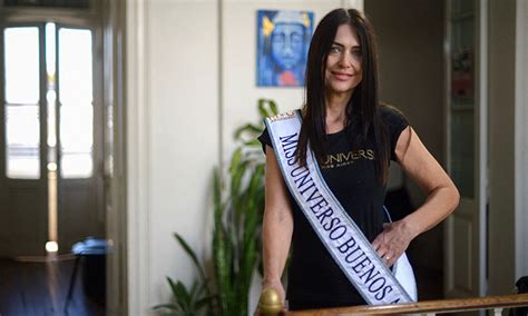 60 Year Old Lawyer Makes History After Winning Miss Universe Buenos Aires Gulftoday