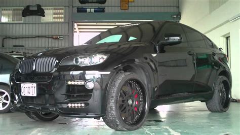 Bmw X6 E71 With Airrex Digital Air Suspension Youtube