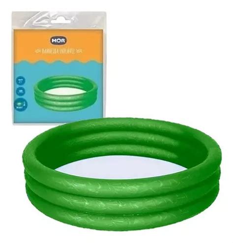 Piscina Banheira Infantil Redonda 130 Litros Mor Verde MercadoLibre