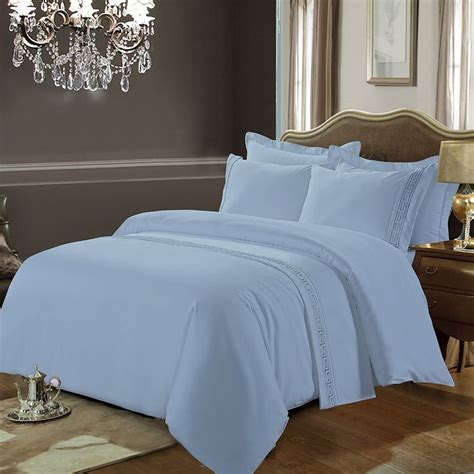 New Season Home Greeky Collection 600 Thread Count 100 Cotton 3 Pieces