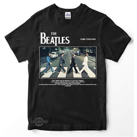 Jual Kaos Band The Beatles Come Together Premium Tshirt The Beatles