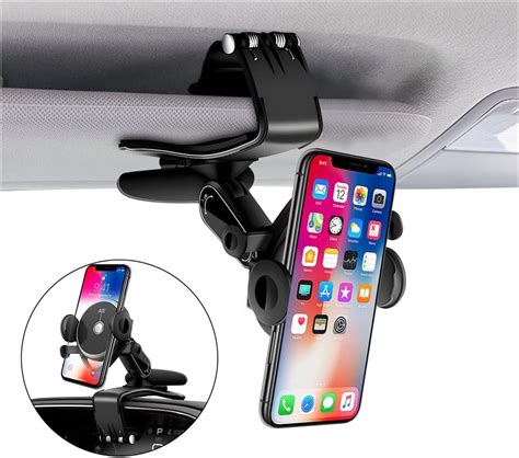 Cgeamdy Support Telephone Voiture Support T L Phone Multifonction Pour