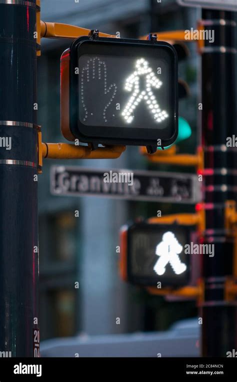 Illuminated Pedestrian Crossing Signal Hi Res Stock Photography And