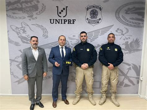 Uniprf Recebe Visita Do Diretor Geral Da Antt Pol Cia Rodovi Ria Federal