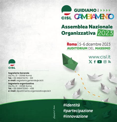 Save The Date Assemblea Nazionale Organizzativa 2023 5 6 Dicembre