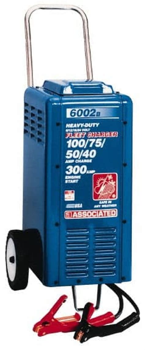 Associated Equipment 6121824 Volt Heavy Duty Charger 100 Amps80 Amps50 Amps40 Amps 400