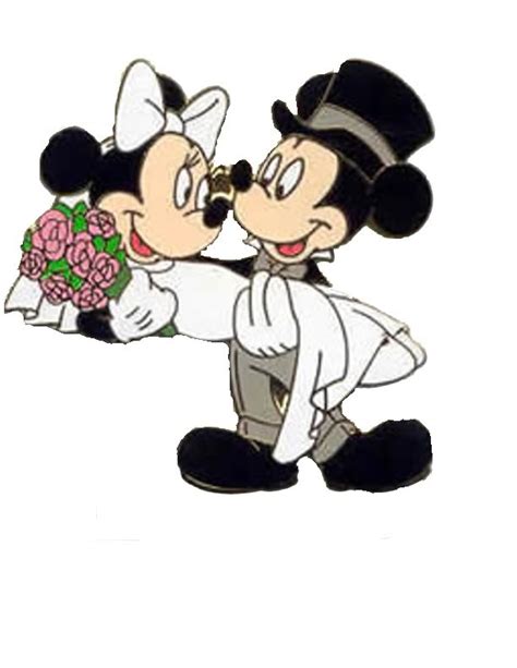 Mickey And Minnie Wedding Clip Art