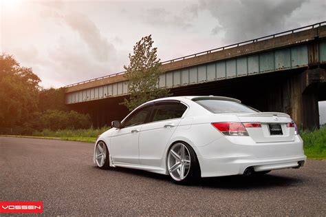 Bespoke White Honda Accord On Vossen Rims Carid Gallery Honda