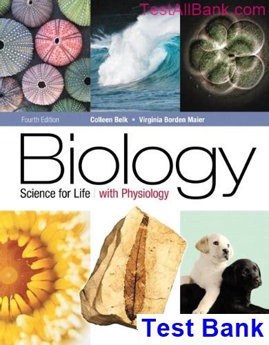 Biology Science For Life With Physiology 4th Edition Belk Test Bank