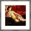 Reclining Nude Painting By Isaac Israels Fine Art America