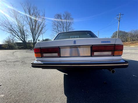 1989 Rolls Royce Silver Spur Sedan White For Sale