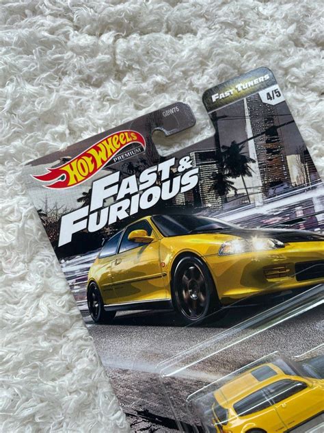 Hot Wheels Fast Furious Honda Civic EG Toys Collectibles Toys On