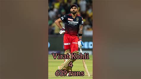 2023 Ipl Highest Runs Top 5 Player List 🔥💯 Youtube