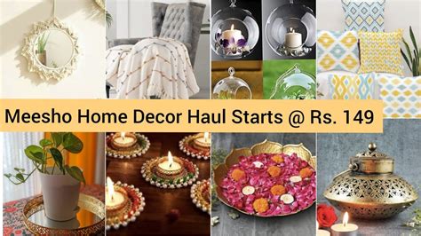 Meesho Home Decor Haul Start Best Decoration Items For Festival