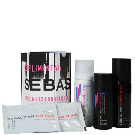 Free Sebastian Professional Fearless Hair Fashion Kit 5 Products Free Shipping Lookfantastic