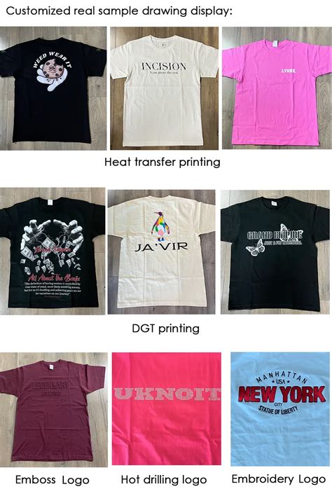 Sublimation Custom Logo 230g Heavyweight 100 Cotton Acid Washed Blank