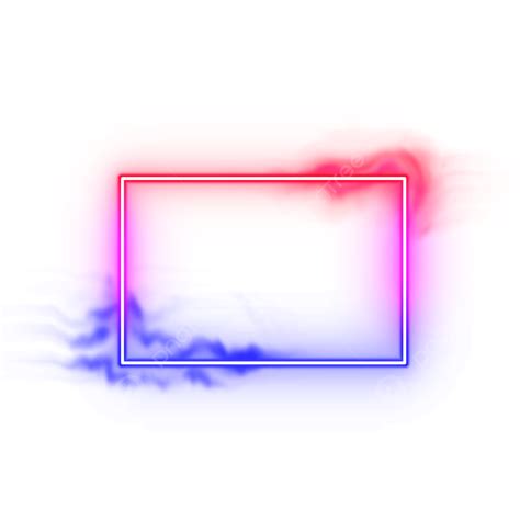 Neon Fault Png Picture Very Fault Rectangle Gradient Red Blue Neon And