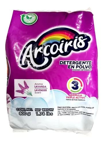 Detergente En Polvo Arcoiris Aroma Lavanda G